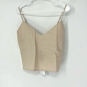 Soul of mu NWT women’s cropped tank top medium